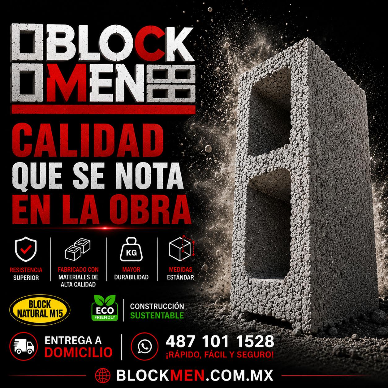 Block 15x20x40 2 Hoyos